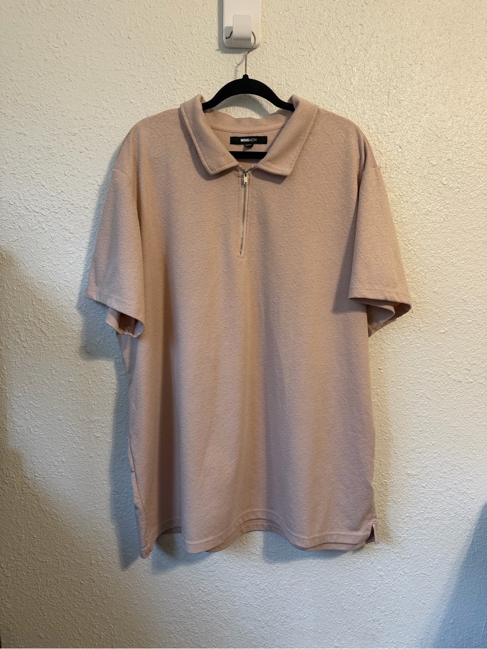 3XL Fashion Nova Dusty Pink Polo